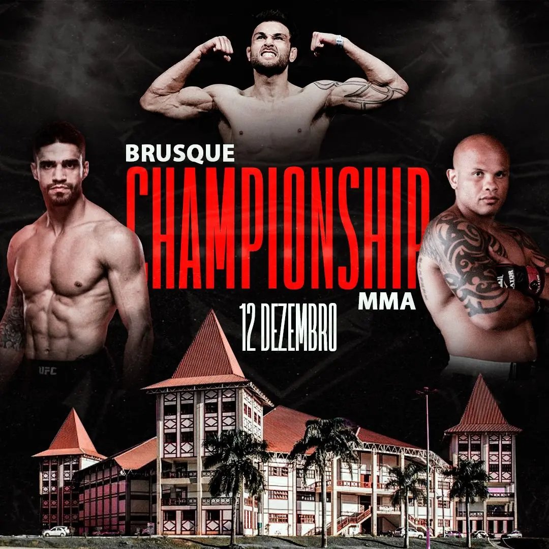 Brusque recebe evento de MMA, em dezembro