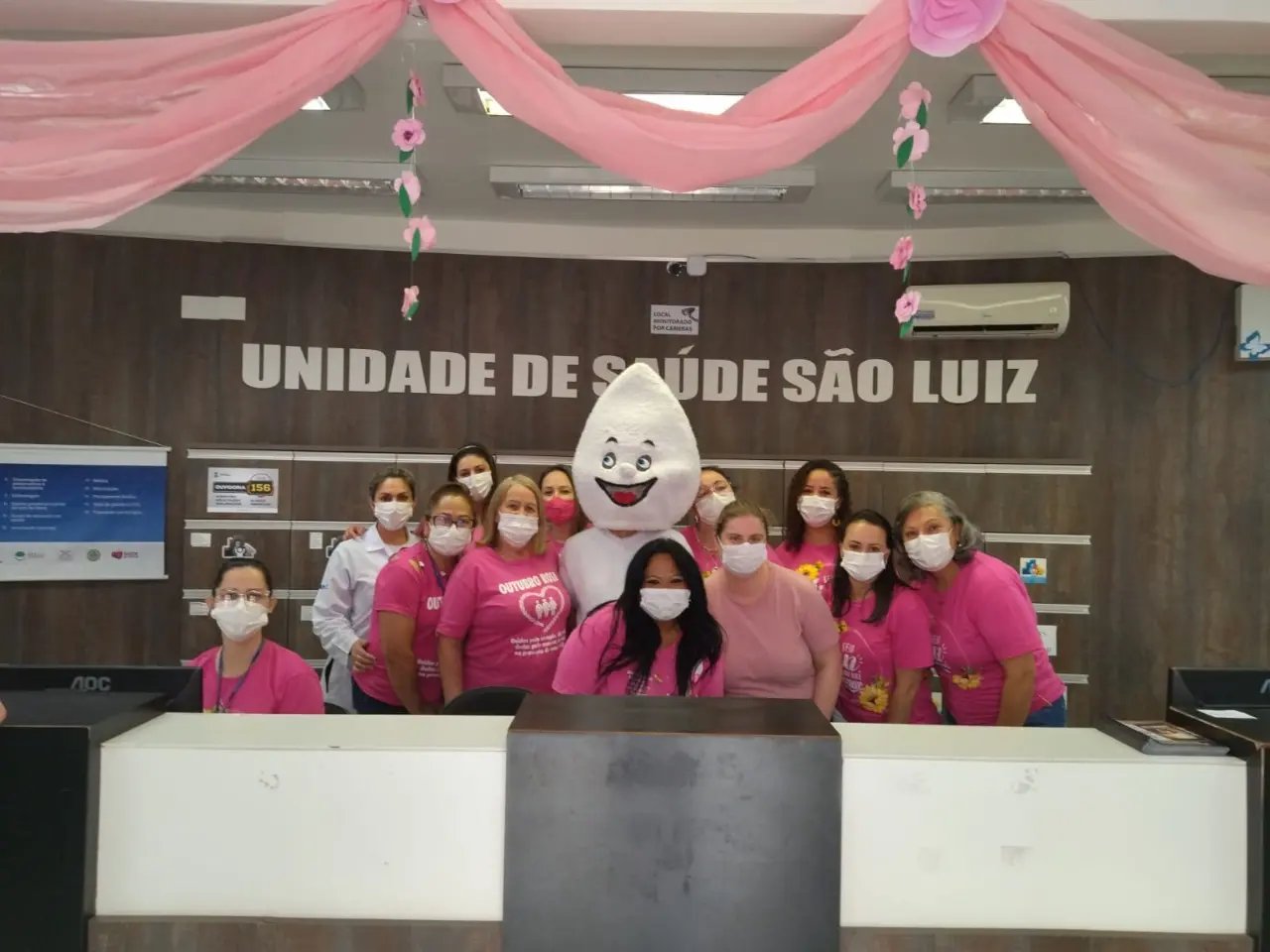 Em alus&atilde;o ao Outubro Rosa UBS realizaram mais de tr&ecirc;s mil atendimentos
