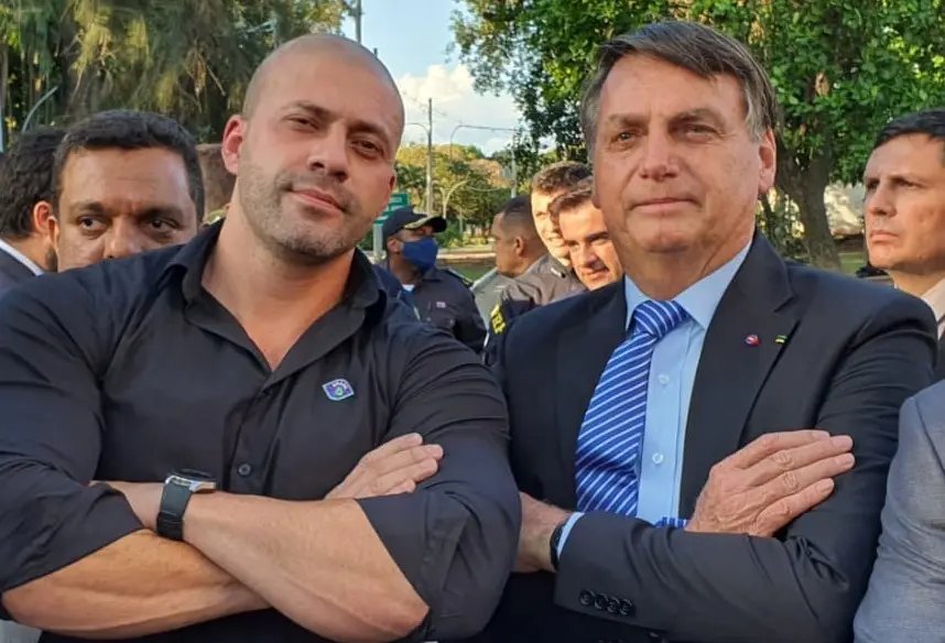 STF derruba perd&atilde;o de Bolsonaro a Daniel Silveira