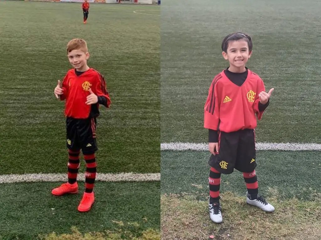 Brusquenses fazem teste para jogar nas categorias de base do Flamengo 