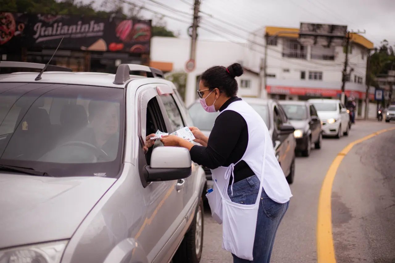 Ama Brusque arrecada mais de R$ 27 mil em Ped&aacute;gio Solid&aacute;rio