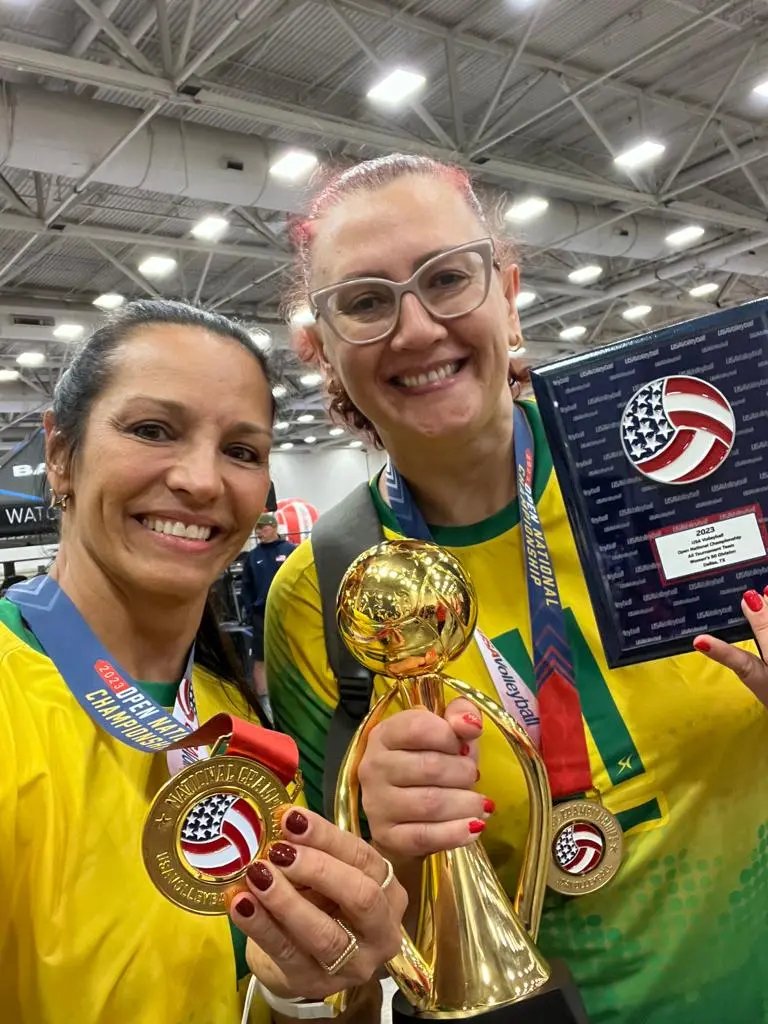 Servidora da Prefeitura de Brusque &eacute; campe&atilde; de V&ocirc;lei no US OPEN 