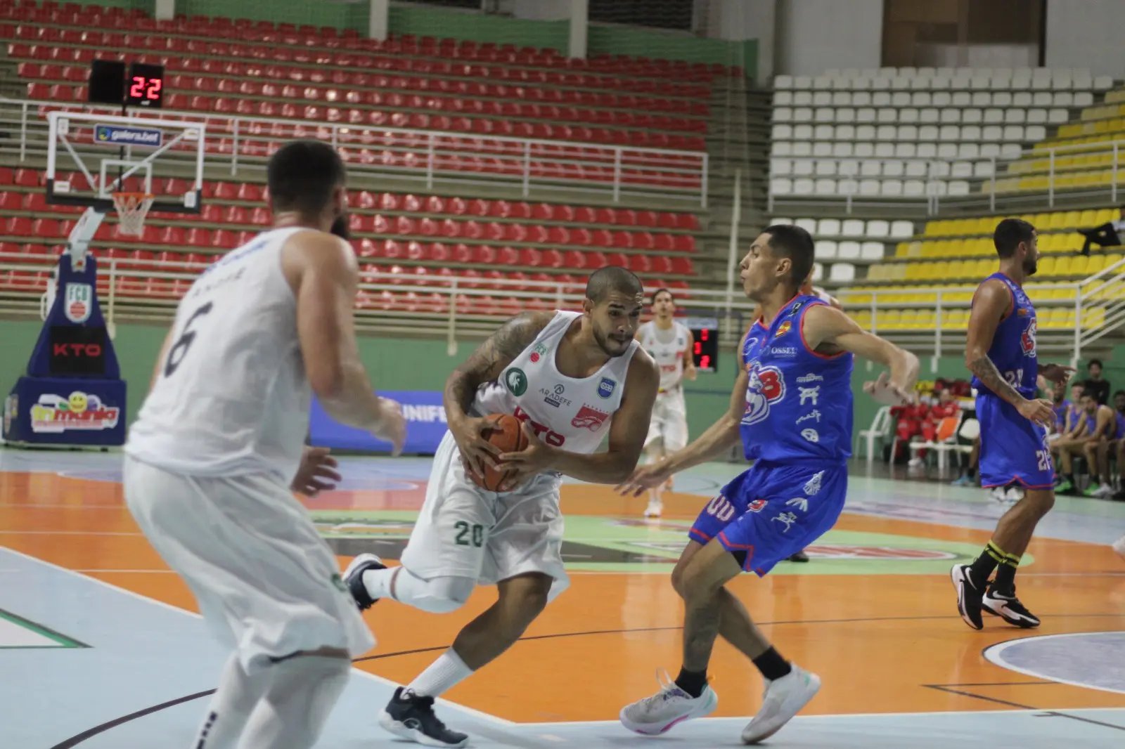 Brusque Basquete/KTO sai derrotada no segundo jogo dos playoffs