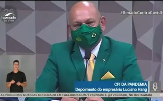 Luciano Hang ser&aacute; indiciado, diz Calheiros na CPI