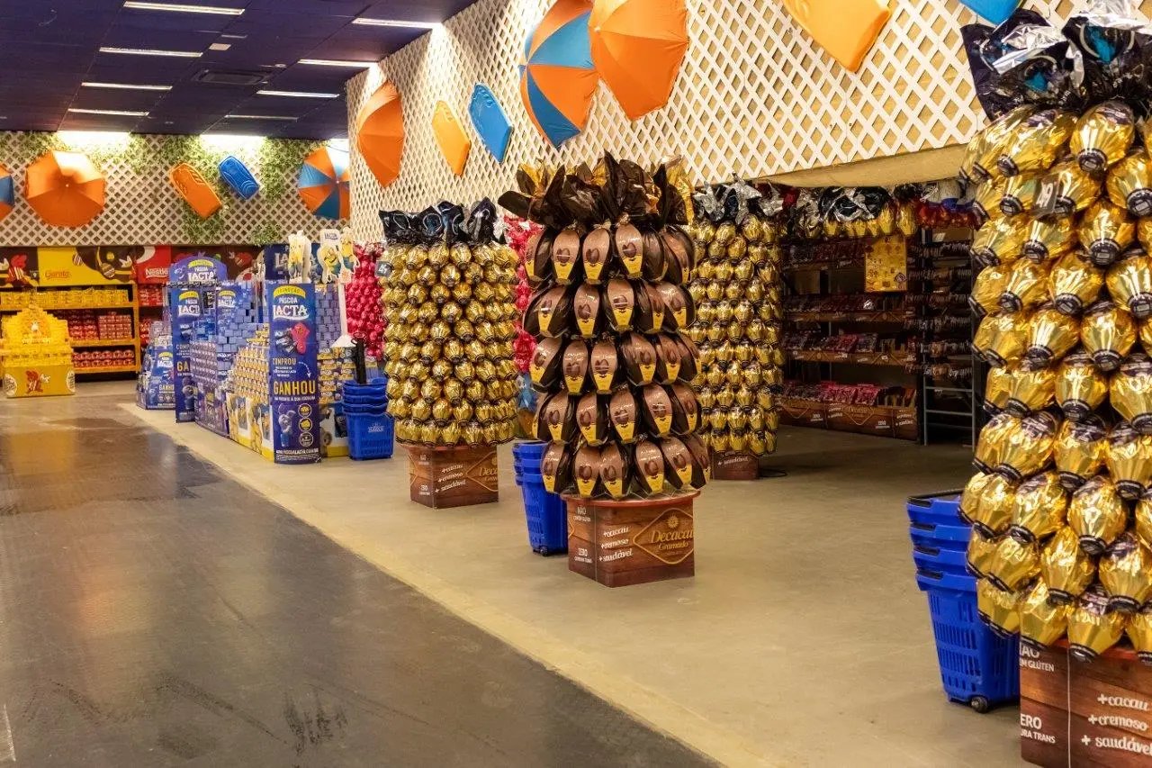 Lojas Havan abrem, a partir deste s&aacute;bado, para a venda de chocolates