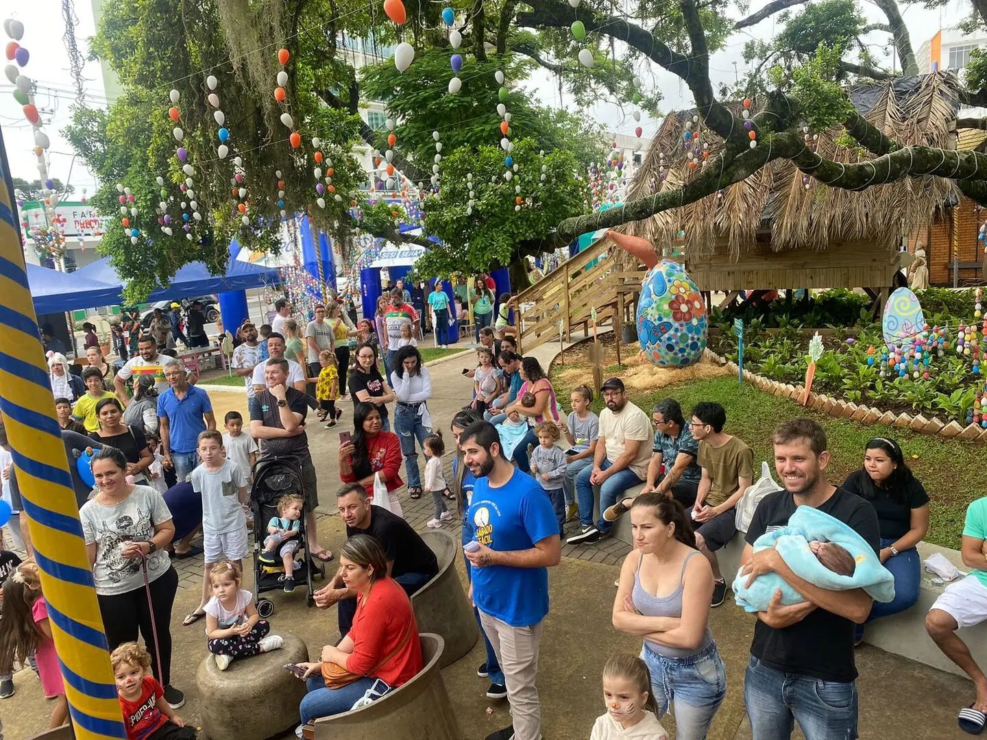 &Uacute;ltimo dia da Ostern Brusque atrai grande p&uacute;blico 
