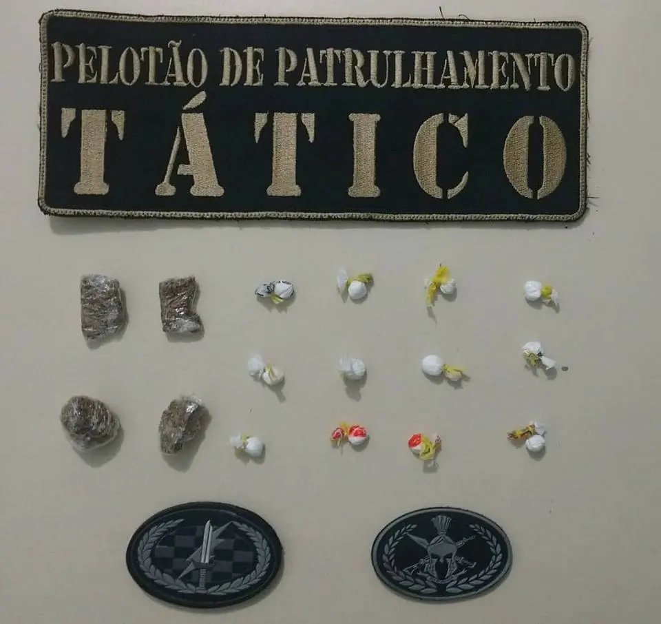 PPT detém homem suspeito de tráfico na Praça da Cidadania