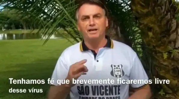 Bolsonaro comunica in&iacute;cio de protocolo de pesquisa para avaliar a efic&aacute;cia da cloroquina