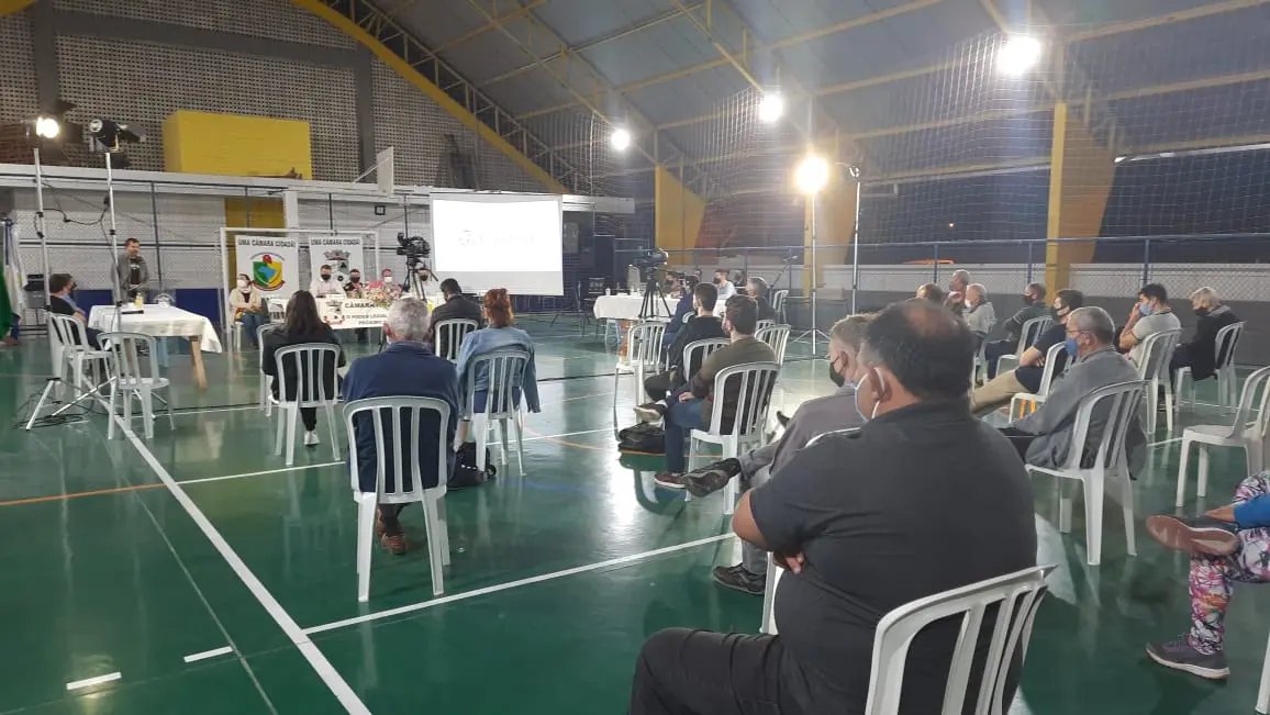 (V&iacute;deo) Guabiruba realiza 11&ordf; Sess&atilde;o Itinerante da C&acirc;mara