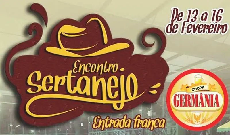 Vem ai o 1º Encontro Sertanejo