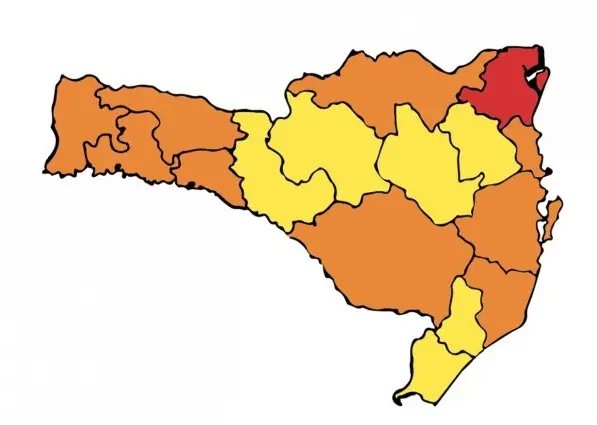 Estado tem apenas uma regi&atilde;o em grav&iacute;ssimo pela primeira vez desde novembro de 2020