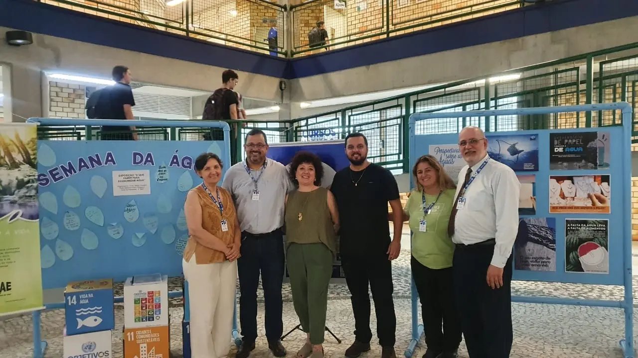 Samae participa da Semana da &Aacute;gua da Unifebe