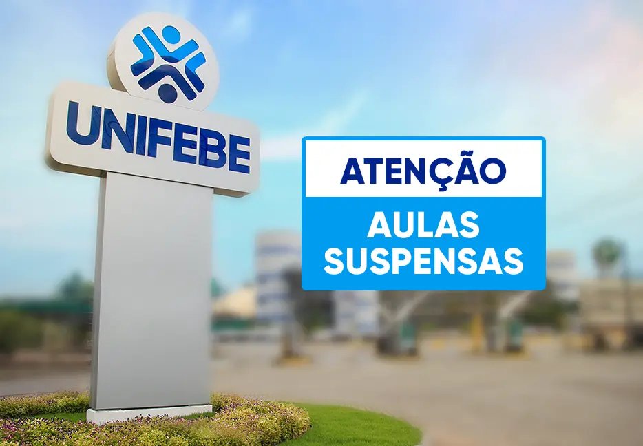 UNIFEBE suspende aulas presenciais