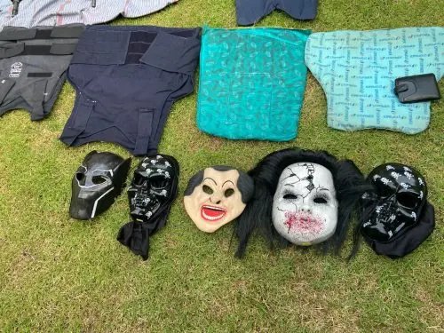 Um assaltante foi morto e tr&ecirc;s foram presos em troca de tiros