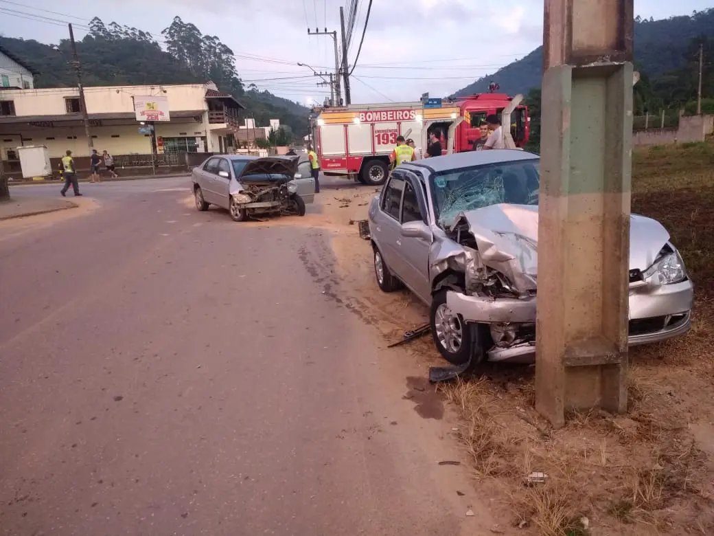 Acidente no bairro Po&ccedil;o Fundo 
