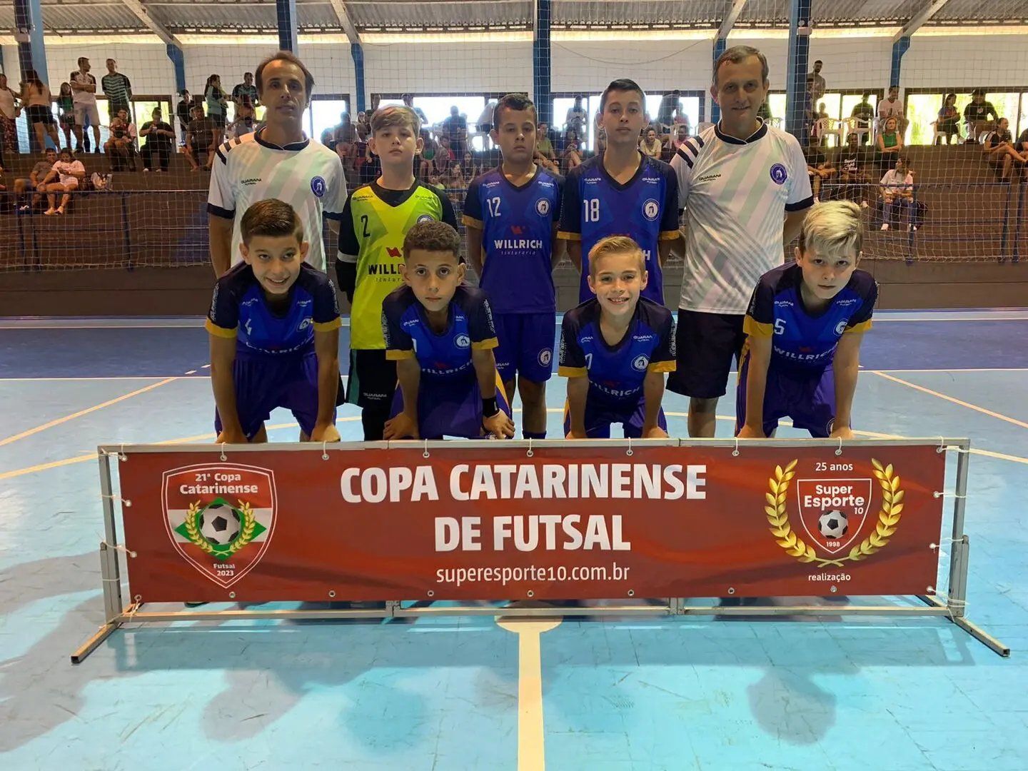 Clube Guarani sedia 1&ordf; fase da Copa Catarinense de Futsal