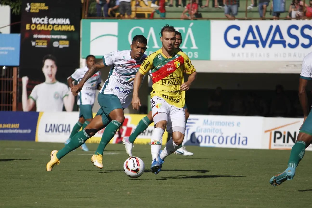 Jogo do Brusque contra o Conc&oacute;rdia termina sem gols