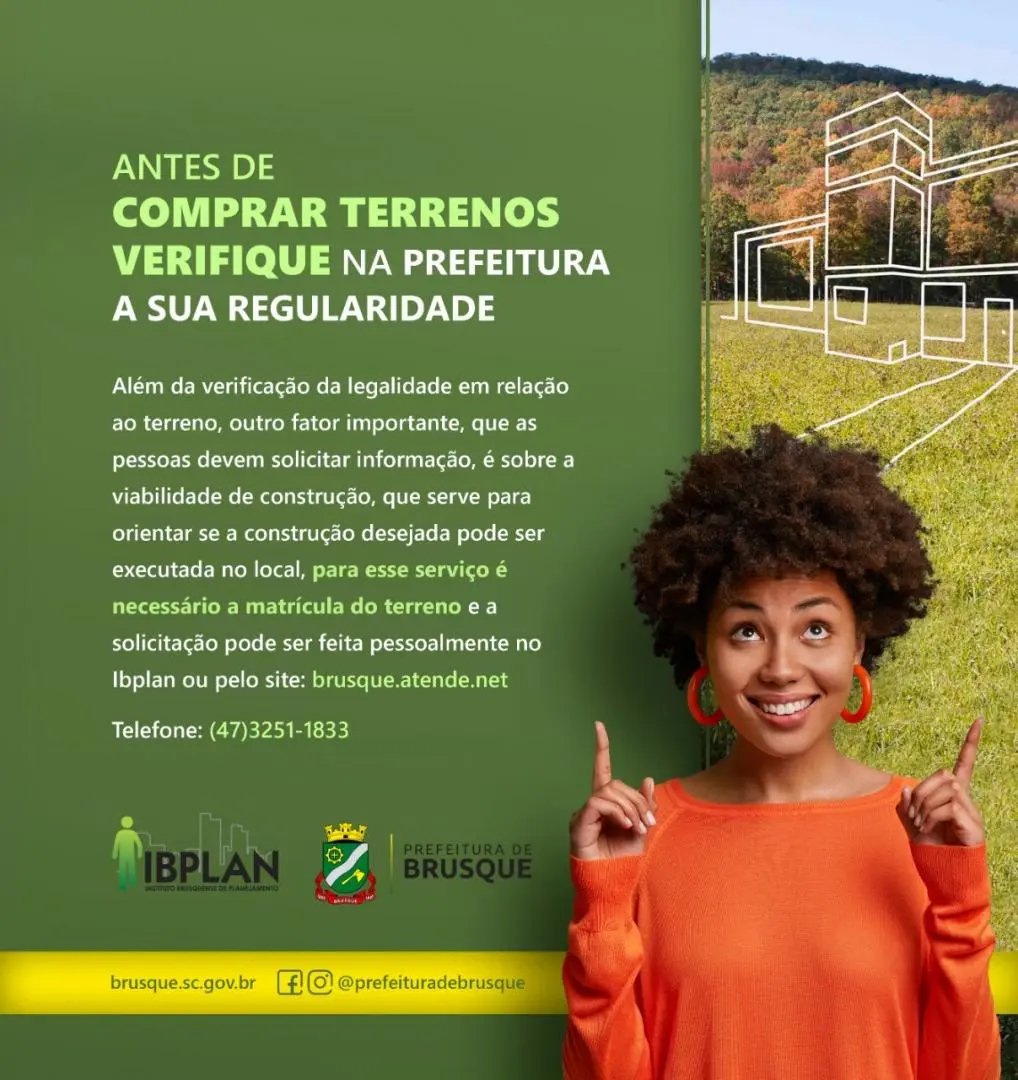Prefeitura de Brusque lan&ccedil;a a&ccedil;&atilde;o Antes de Comprar Verifique