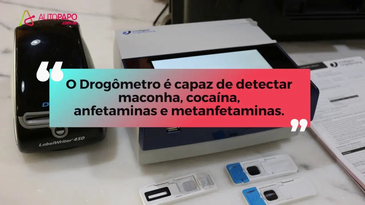"Drog&ocirc;metro" vai detectar a presen&ccedil;a de subst&acirc;ncias em motoristas