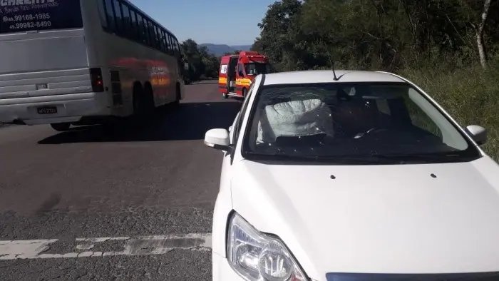 Jovem cai de moto e morre atropelado na BR-470