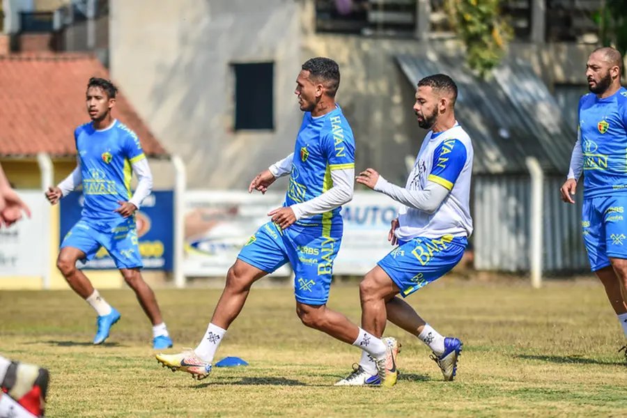 &Uacute;ltimo treino antes de embarque para Alagoas
