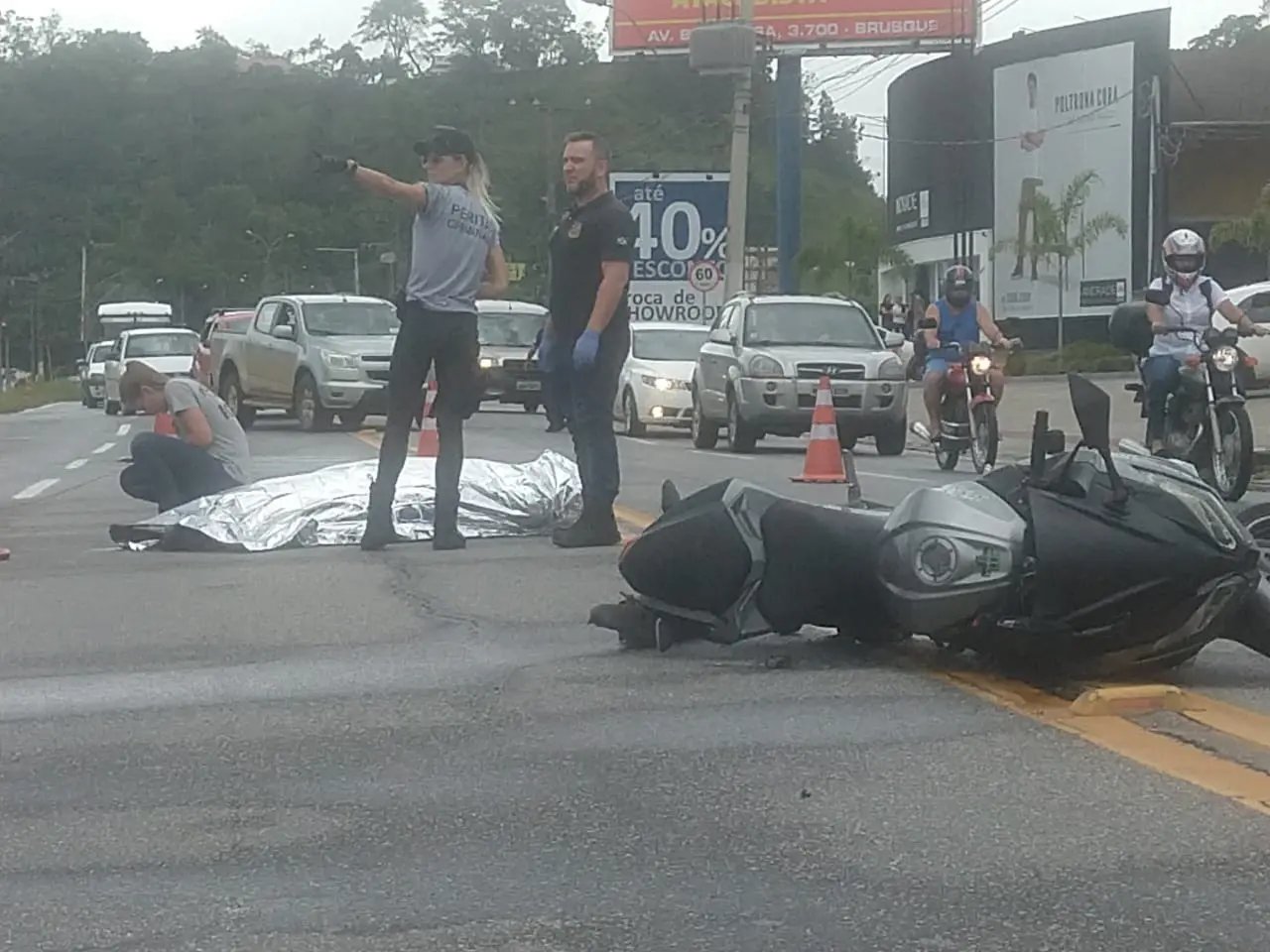 Acidente com v&iacute;tima fatal na Rodovia Ant&ocirc;nio Heil