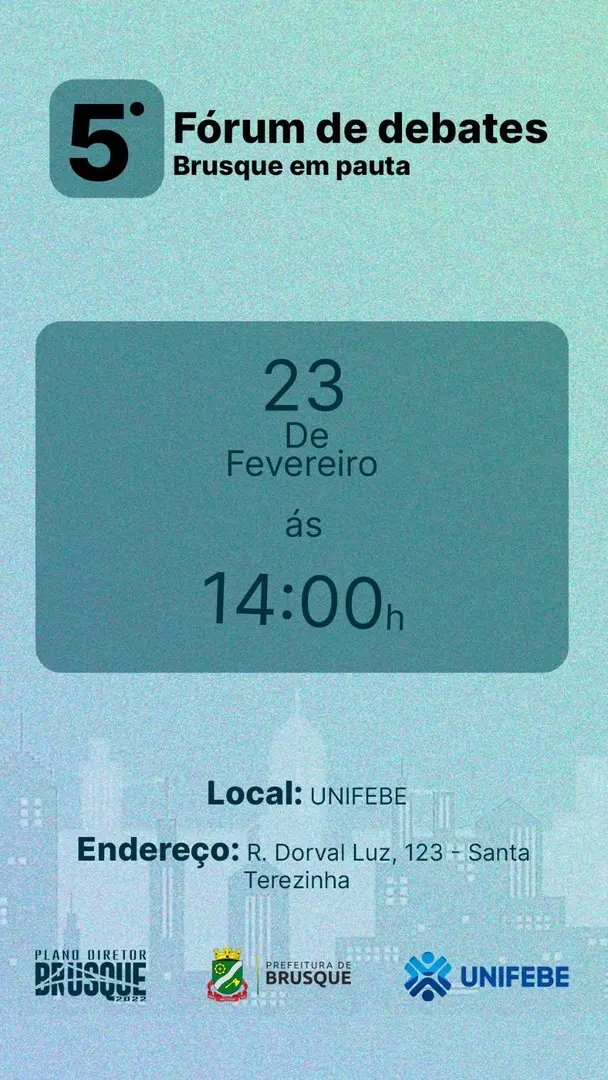 Reuni&atilde;o do n&uacute;cleo de debates permanente do processo de Revis&atilde;o do Plano Diretor ocorre na pr&oacute;xima quinta-feira (23)