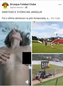 O caso &ldquo;misterioso&rdquo; na invas&atilde;o de rede social do Brusque FC
