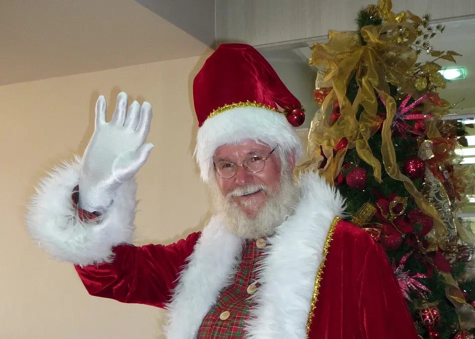 Papai Noel pela primeira vez