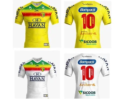 Brusque FC divulga novo uniforme