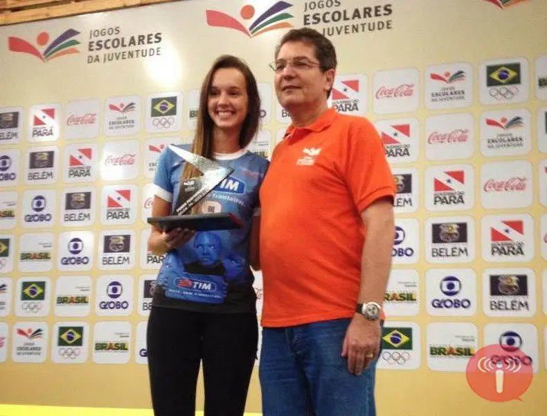 Ouro nos Jogos Escolares da Juventude