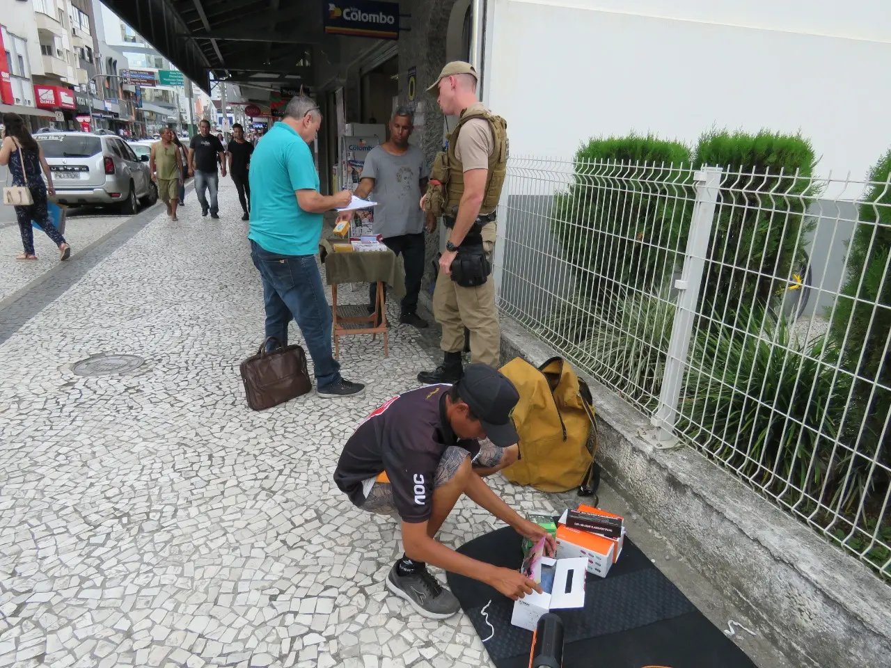 Ibplan realizou a&ccedil;&otilde;es de fiscaliza&ccedil;&atilde;o do com&eacute;rcio ambulante