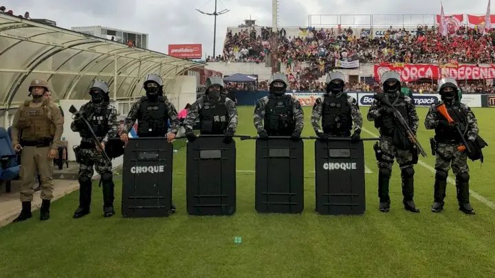 PM ter&aacute; aumento de efetivo para jogo da Recopa