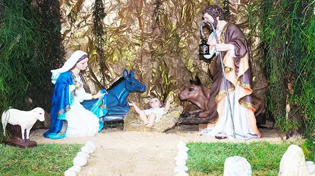  Par&oacute;quia S&atilde;o Lu&iacute;s Gonzaga monta pres&eacute;pio de Natal