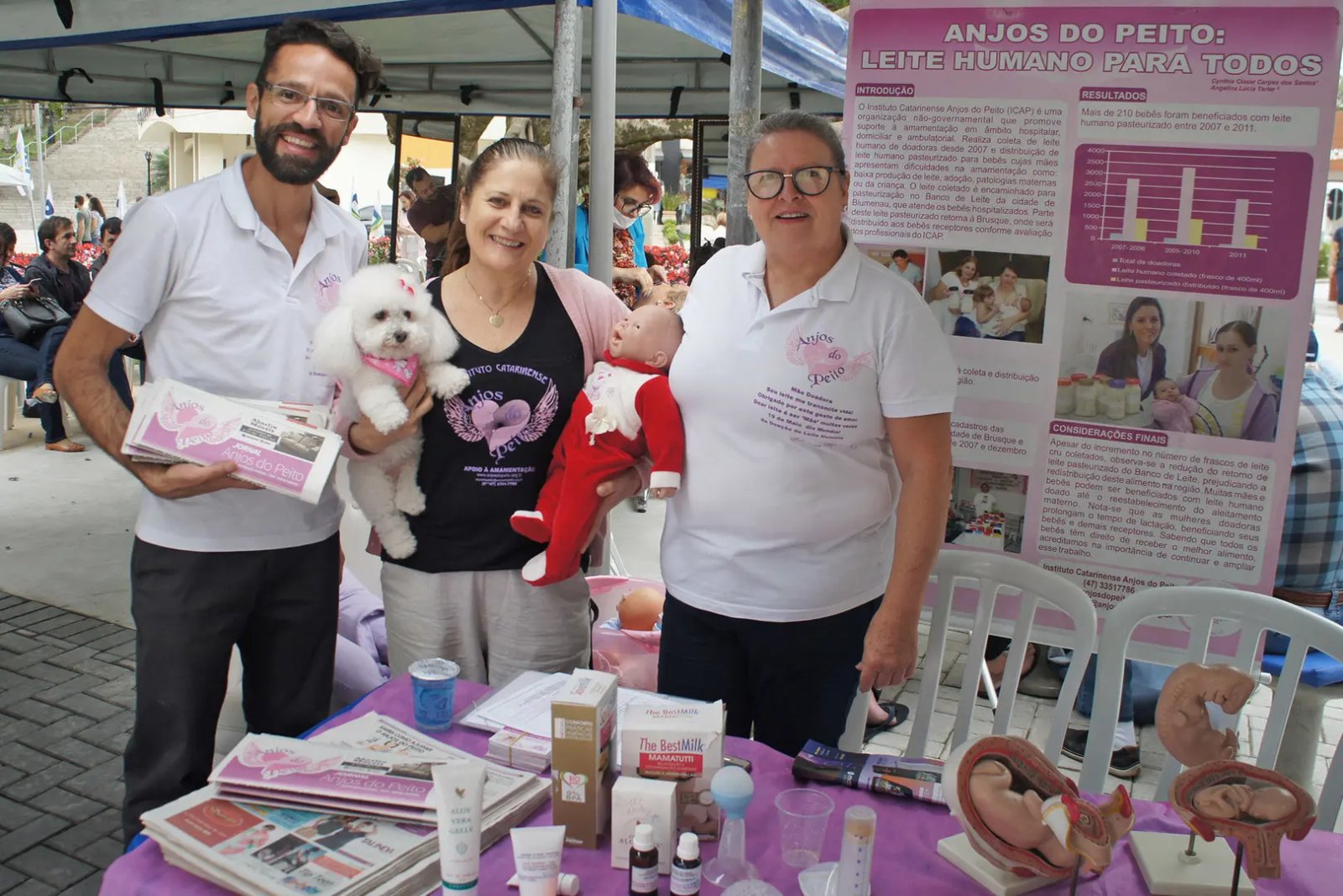 Anjos do Peito comemora nove anos de hist&oacute;ria