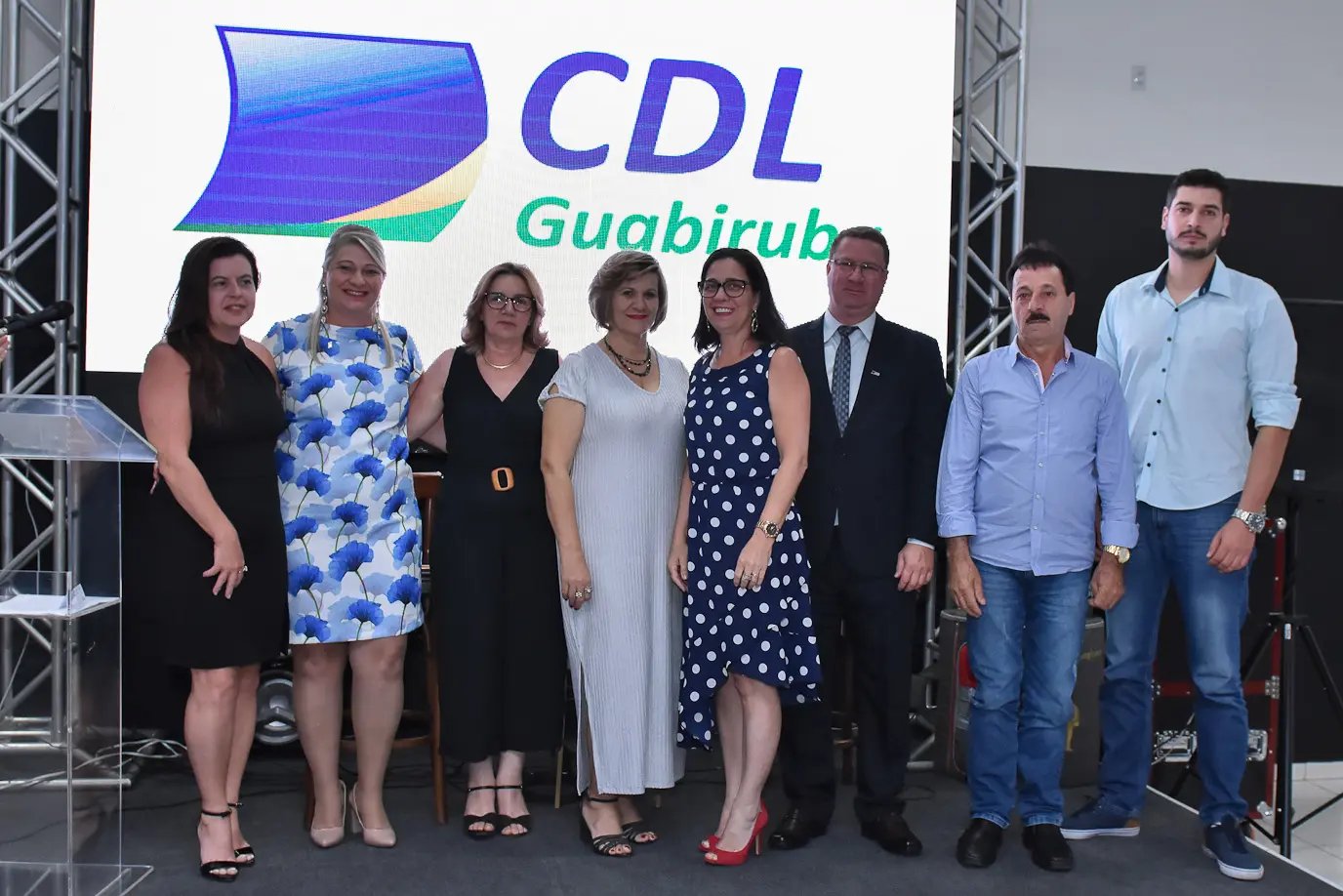 Jantar celebra cinco anos da CDL Guabiruba