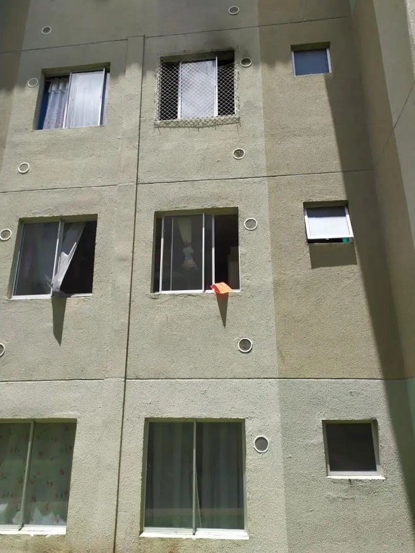 Apartamento pega fogo no bairro Cedrinho em Brusque