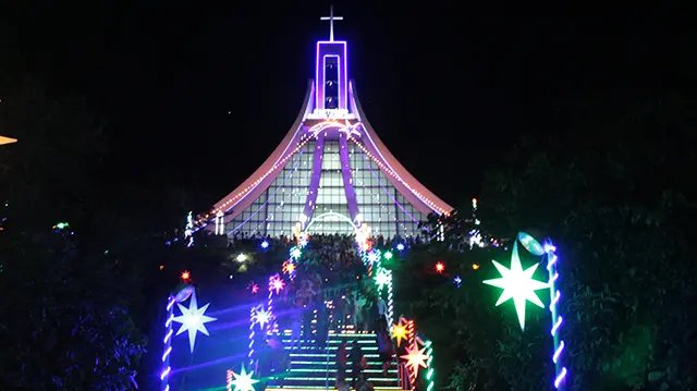 Natal Luz est&aacute; sendo preparado no Santu&aacute;rio Santa Paulina