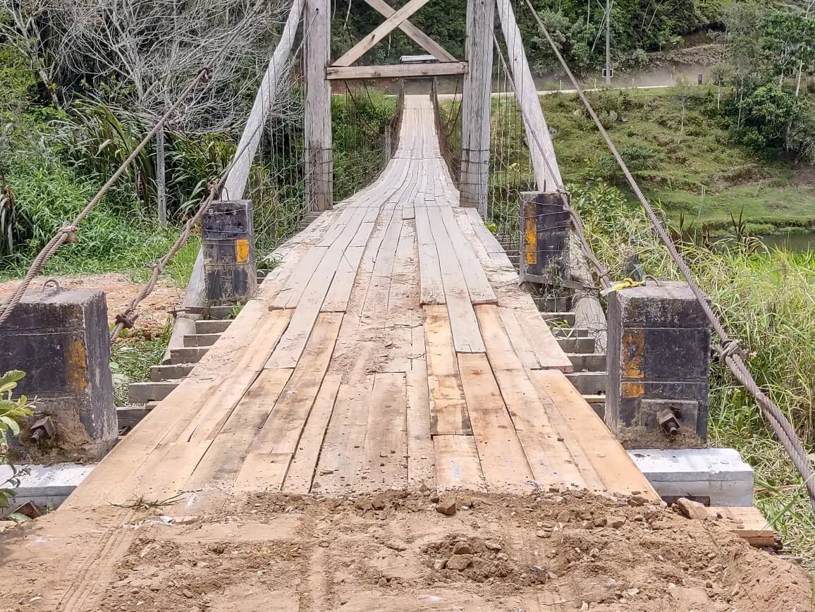 Ponte p&ecirc;nsil da Cristalina fecha para manuten&ccedil;&atilde;o 