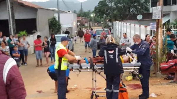 Um morto e um baleado em Tijucas neste domingo