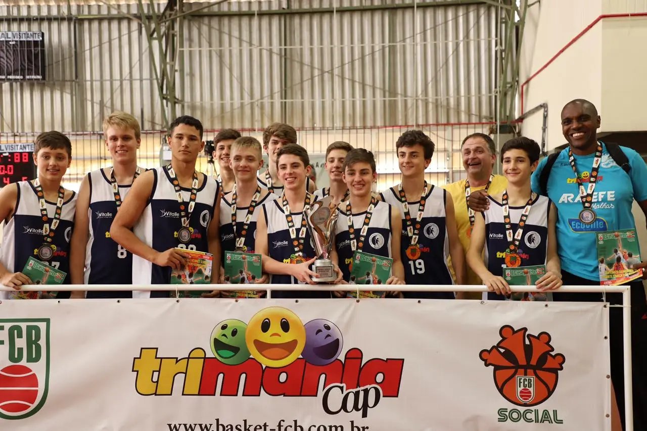 Brusque Basquete/FME termina em terceiro no Campeonato Estadual Sub-15
