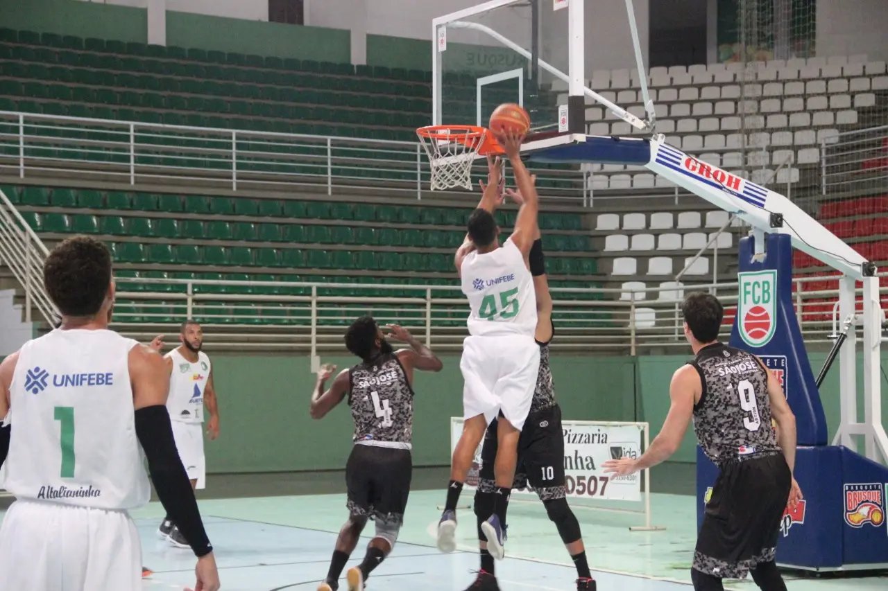 Brusque Basquete volta a ser superado pelo Grande Florian&oacute;polis
