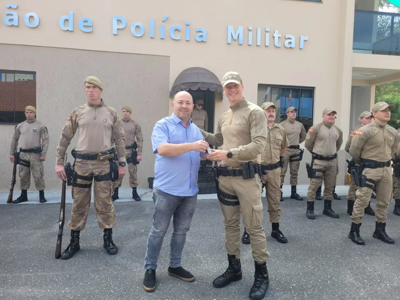 (V&Iacute;DEO) Conv&ecirc;nio de tr&acirc;nsito com o munic&iacute;pio resulta em novas viaturas para a Pol&iacute;cia Militar