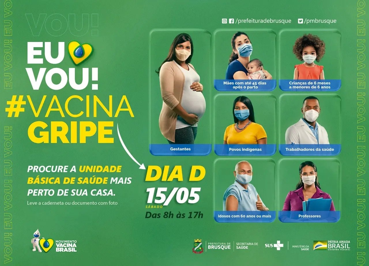 S&aacute;bado &eacute; o &lsquo;Dia D&rsquo; da Campanha de Vacina&ccedil;&atilde;o contra a Gripe