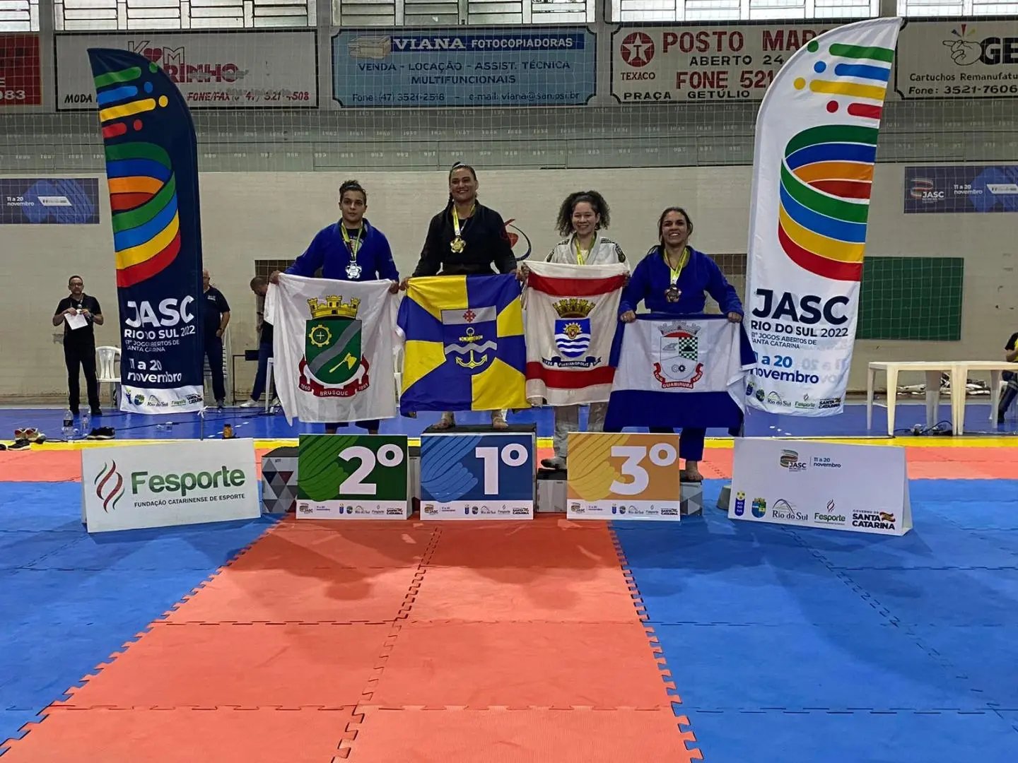 Atleta de Guabiruba &eacute; medalha de bronze no Jasc