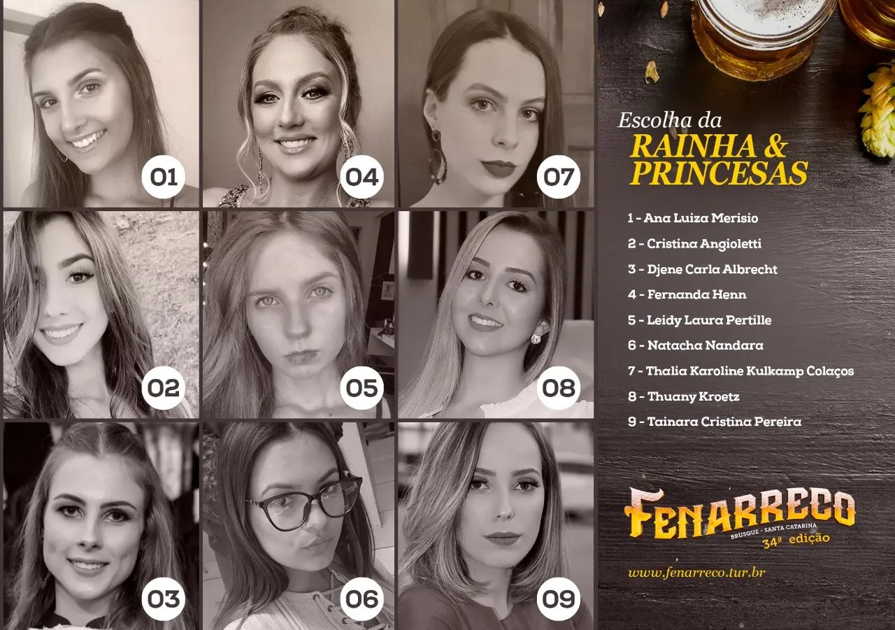 Conhe&ccedil;a as candidatas &agrave; realeza da 35&ordf; Fenarreco