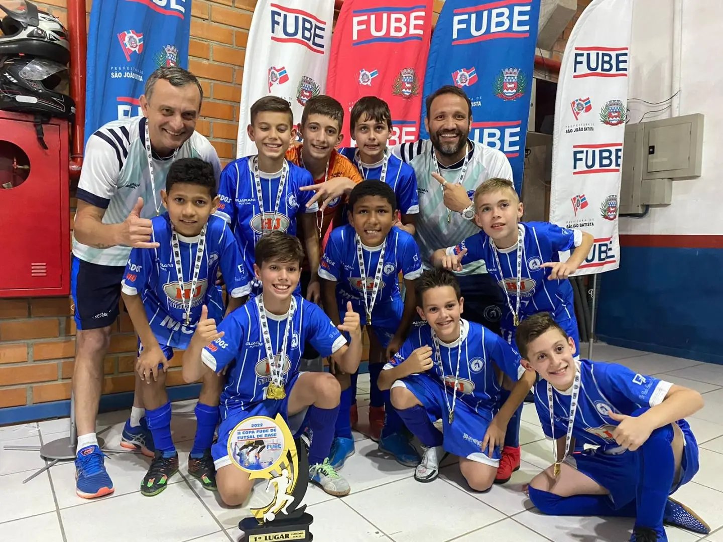 Guarani Futsal &eacute; campe&atilde;o em dose dupla em S&atilde;o Jo&atilde;o Batista