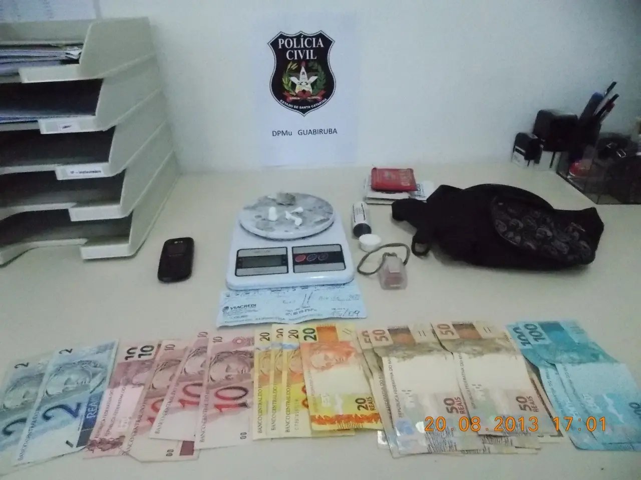 Cai mais um traficante em Guabiruba
