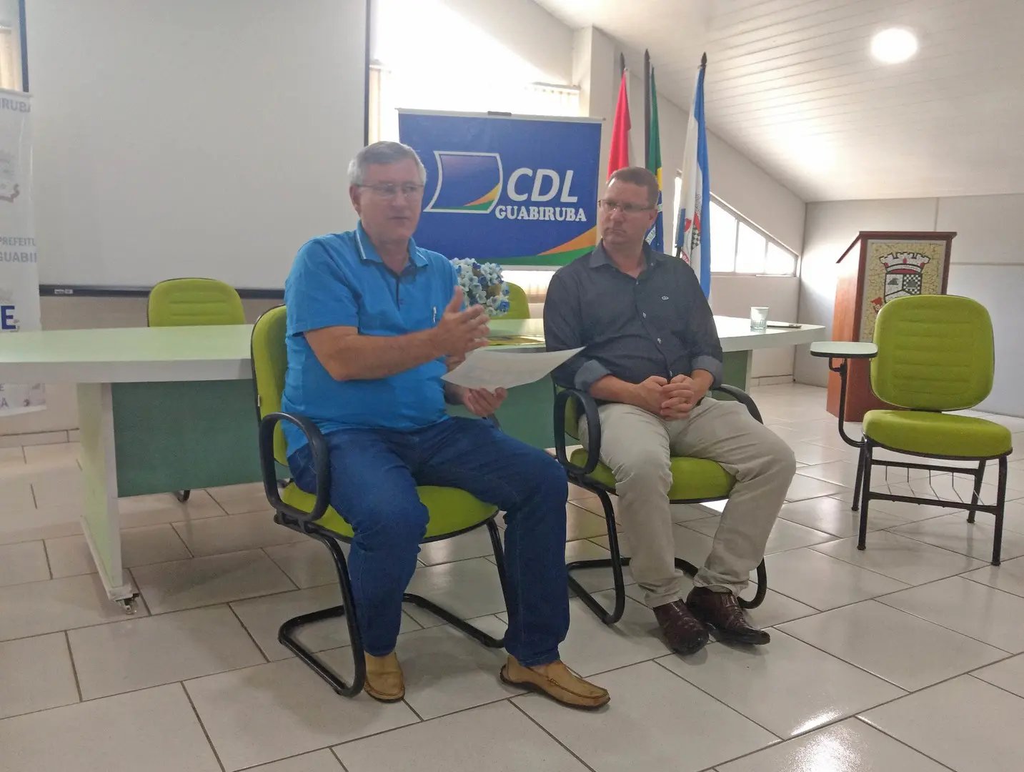 CDL Guabirura e Prefeitura  promovem evento para incentivar ades&atilde;o