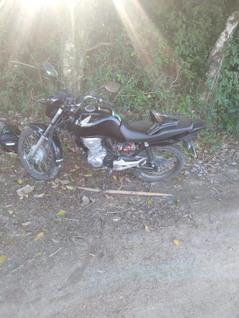 Acidente no bairro Volta Grande  deixa motociclista gravemente ferido